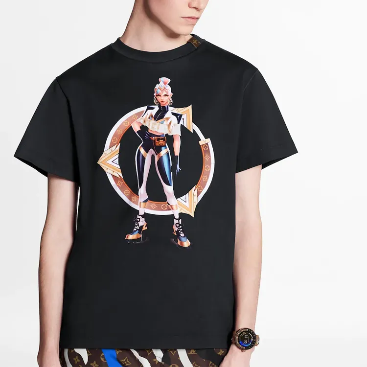 LOUIS VUITTON T Shirt Women's Black-3