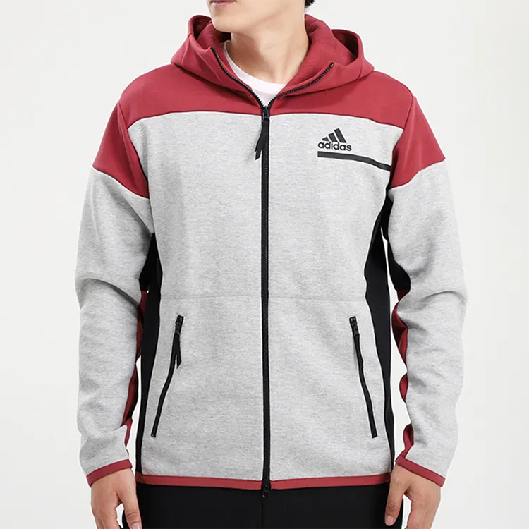 Adidas Jackets Men Light Gray-2