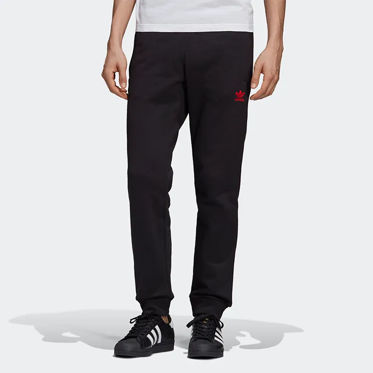 Adidas Originals Trefoil Knitted Sweatpants Men Black-3