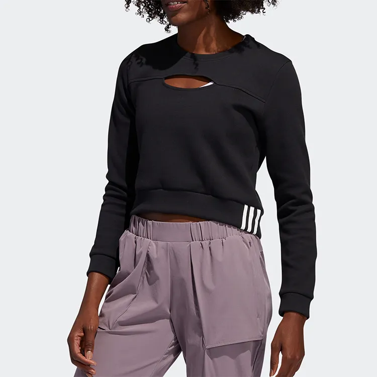 Adidas Sweatshirts Women's Black-2
