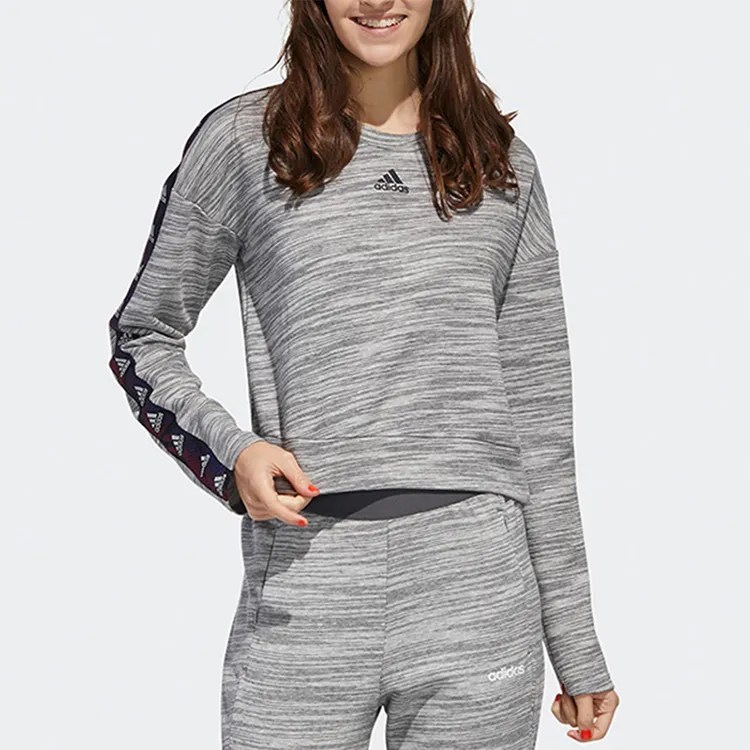 Adidas Sweatshirts Women's Light Gray-3