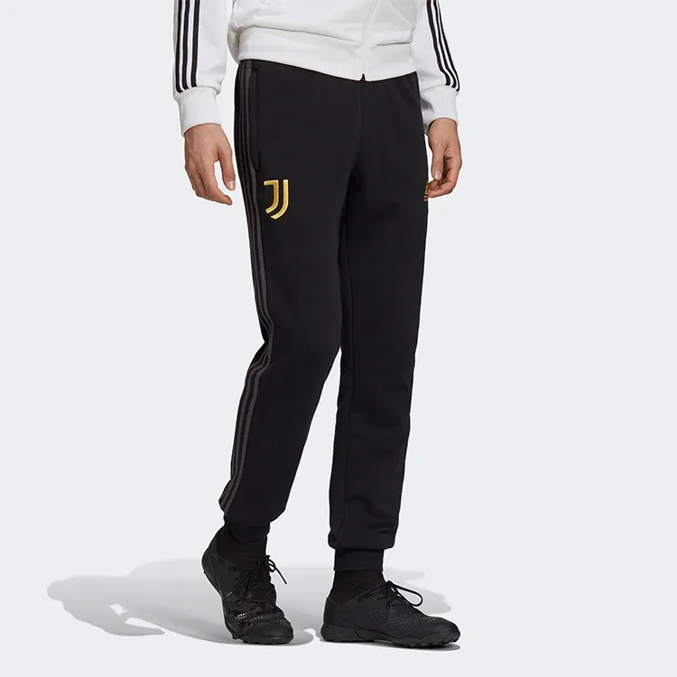 Adidas Knitted Sports Pants Men's Black-2