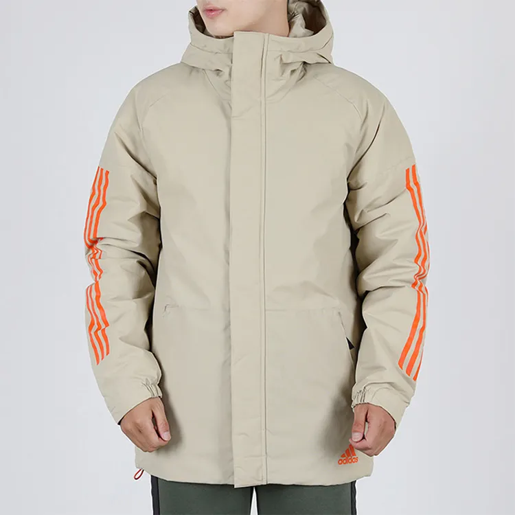 Adidas Puffer Jackets Men Khaki-4