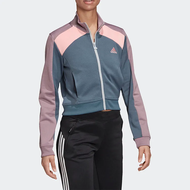 Adidas Cropped Coats Women's Remnant Blue-2