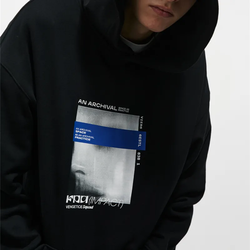 FPA Hooded Loose Fit Regular Sweatshirt Unisex-4