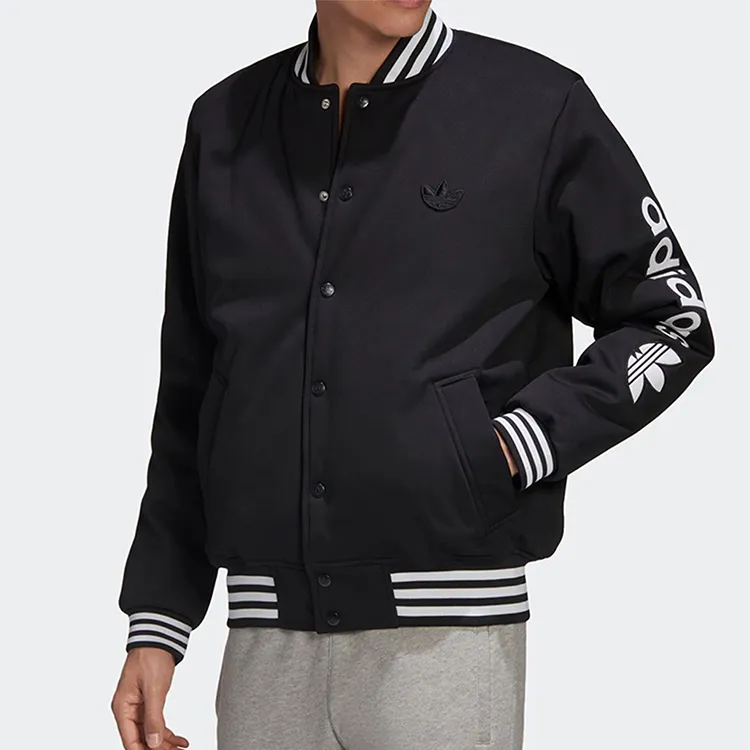 Adidas Originals VARSITY BOMBER Jackets Men Black-2