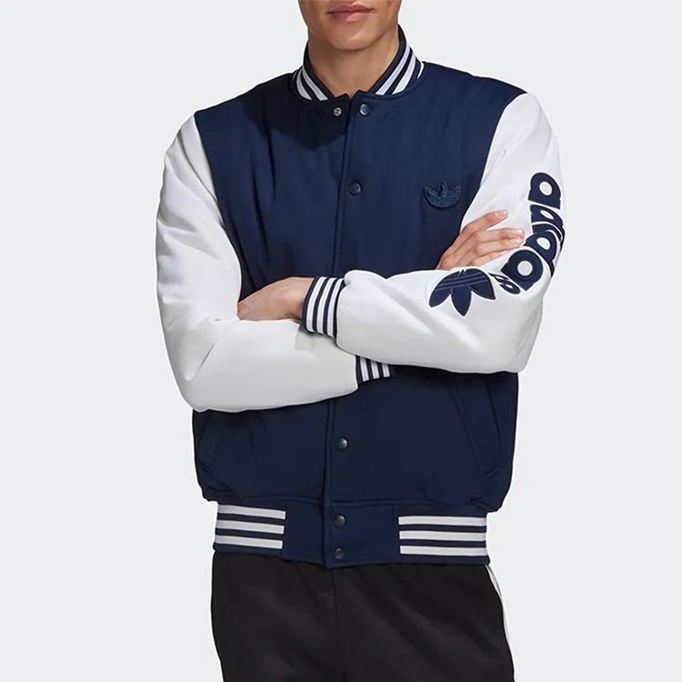 Adidas Originals Jackets Men Blue-3