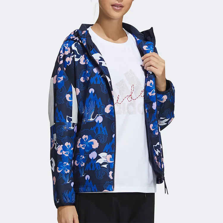 Adidas Jackets Women's Blue-3