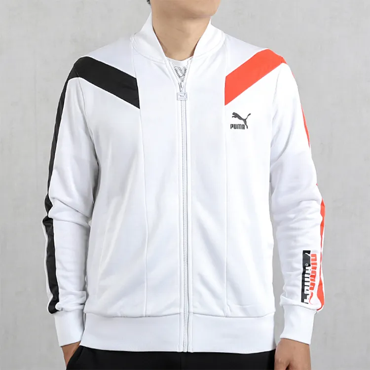 PUMA T7 Jackets Men White-3