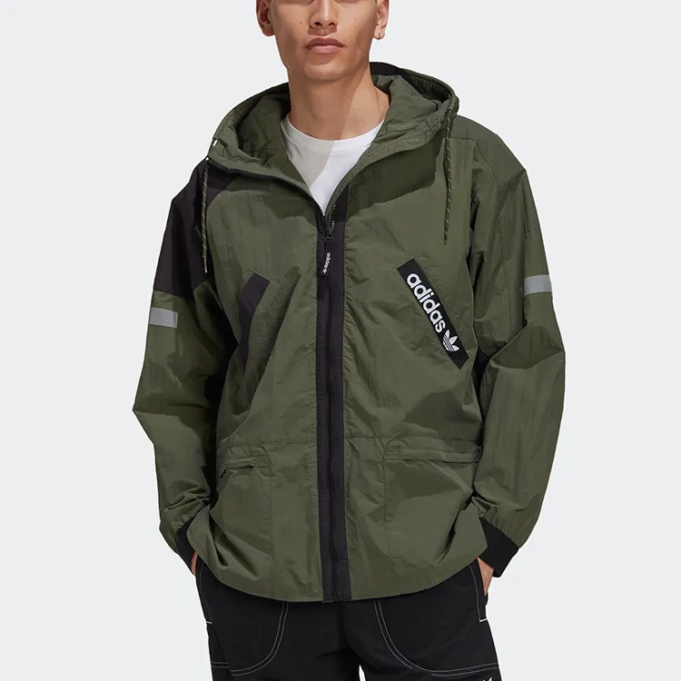 Adidas Originals Jackets Men Basic Green-3