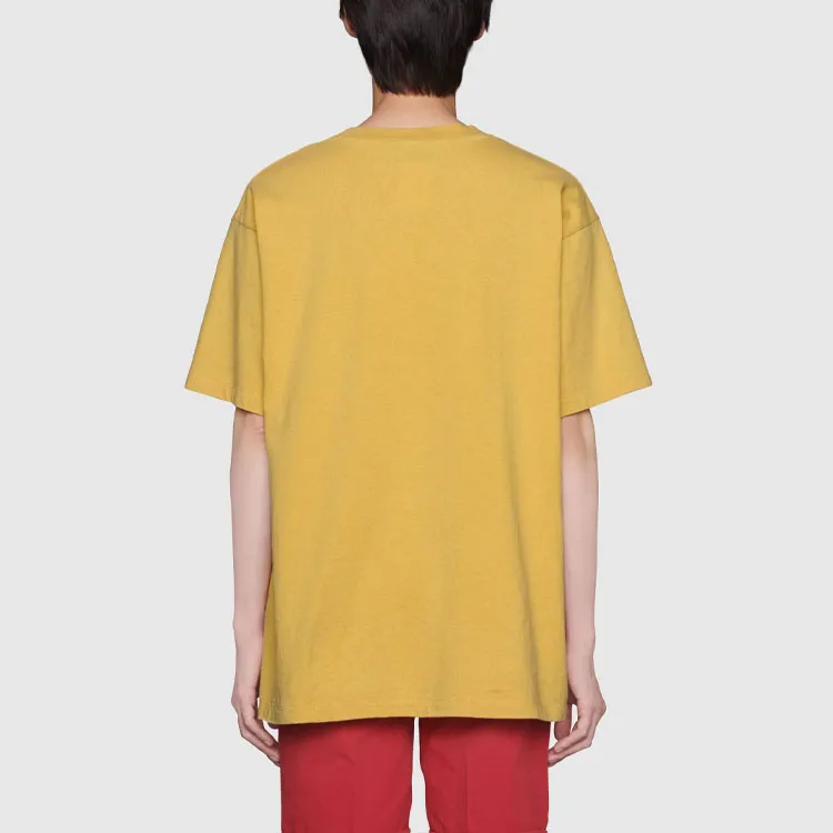 GUCCI X The North Face T Shirt Men's Light Yellow-4