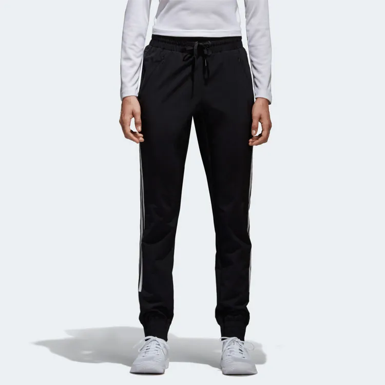 Adidas Knitted Sports Pants Women's Black-2