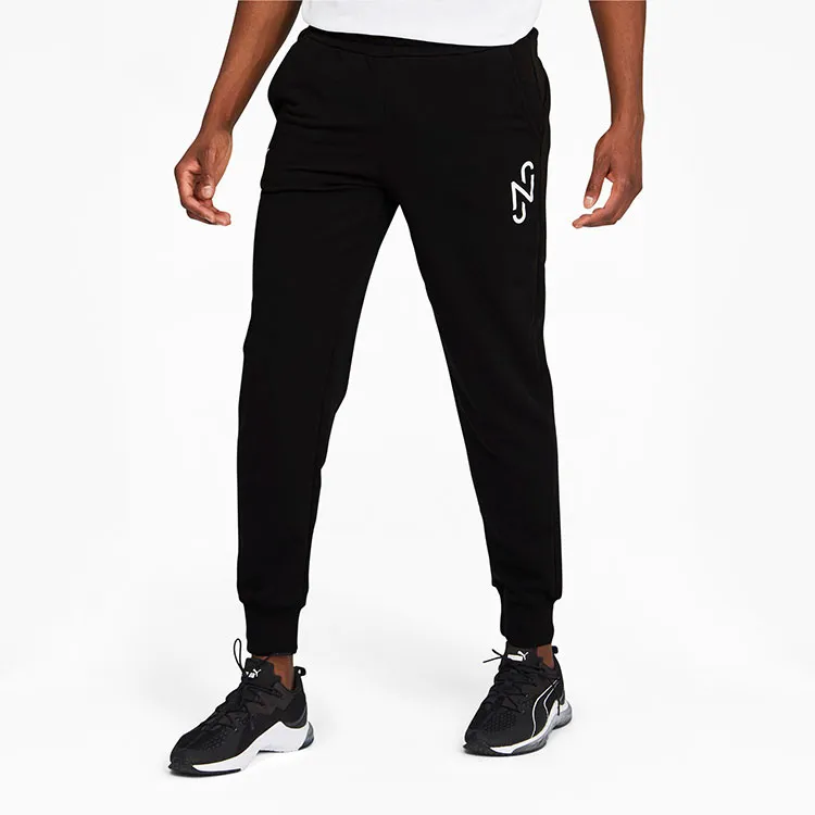 PUMA Knitted Sweatpants Men Black-3