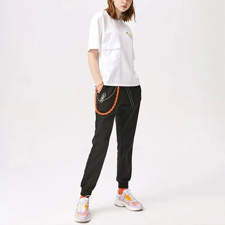 FILA FUSION Crop Tops Women's White-2