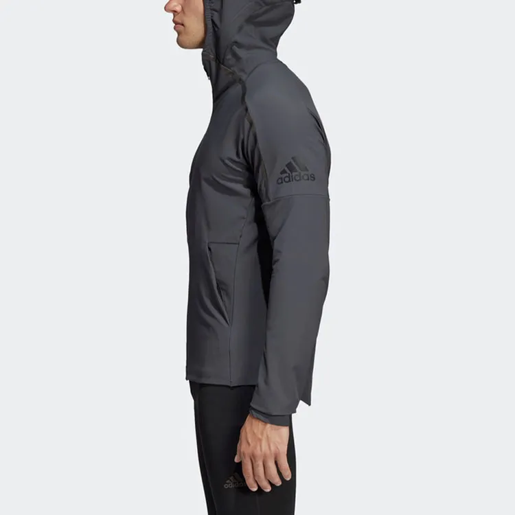 Adidas Jackets Men Gray-4