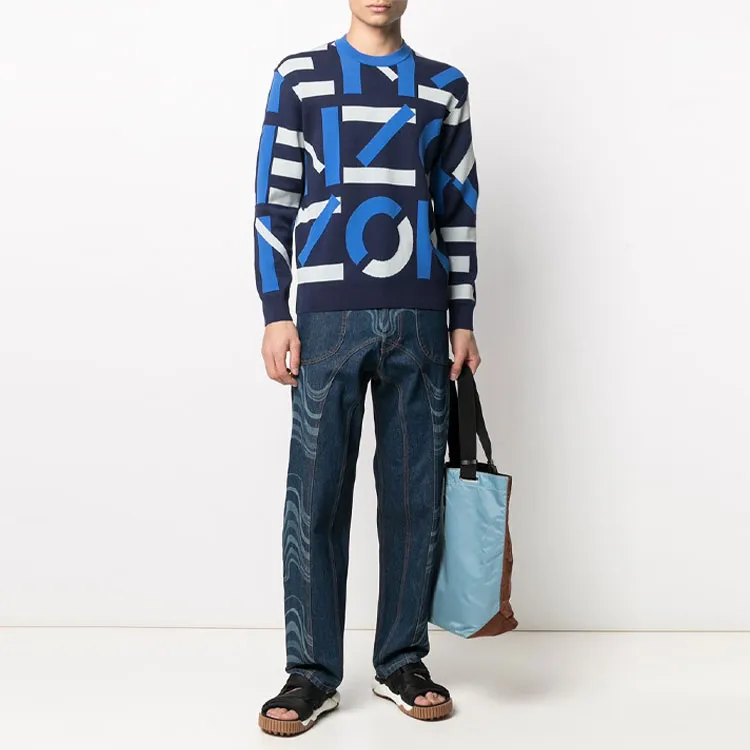 KENZO Sweaters Men Dark Blue-3