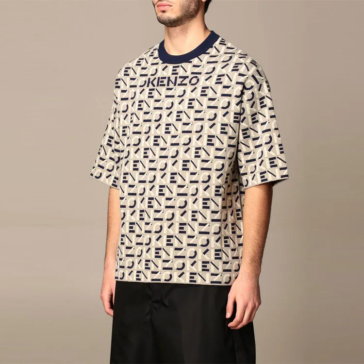 KENZO T Shirts Men Gray-5