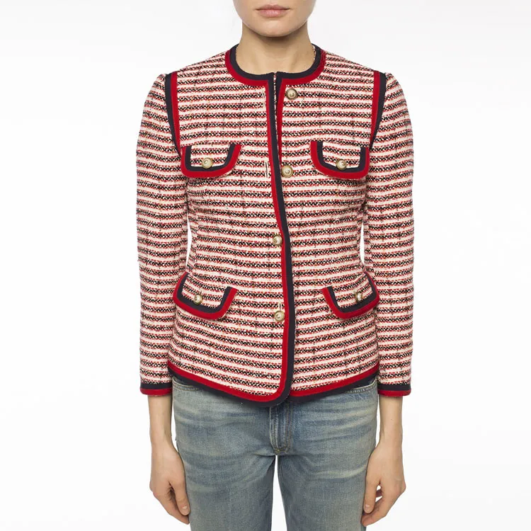 GUCCI Jackets Women's Red-1