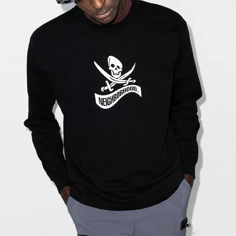 NEIGHBORHOOD Distortion Long Sleeve T Shirt-2