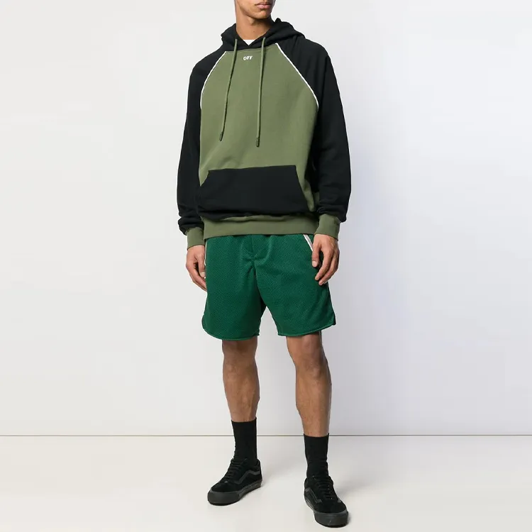 RHUDE Casual Shorts Men Green-4