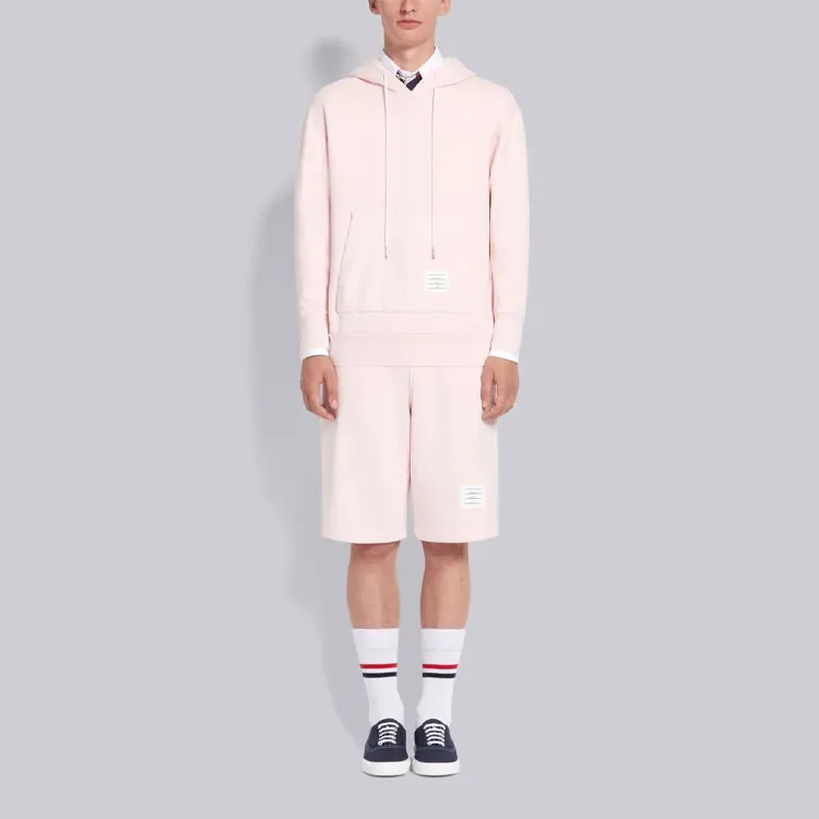 THOM BROWNE Logo Patch Track Shorts-3