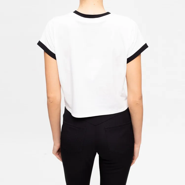 BALMAIN Crop Tops Women's White-1