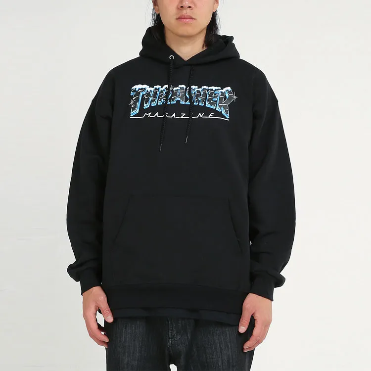 Thrasher Sweatshirt Unisex Black-4