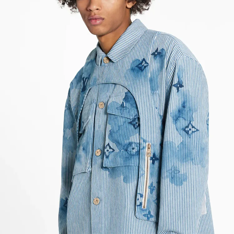 LOUIS VUITTON New Quarterly Products Of LV Vest Men's Blue-4