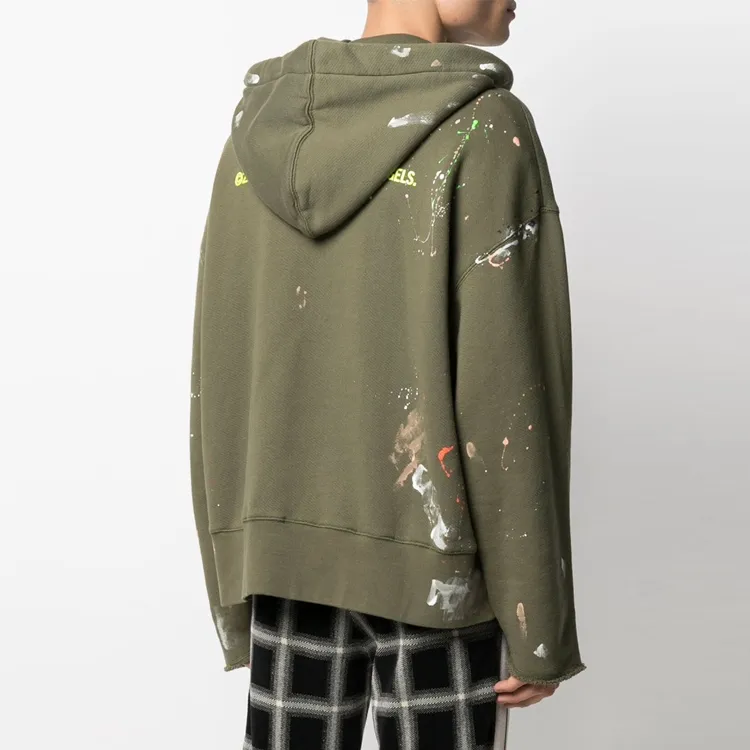 PALM ANGELS Painted Raw Cut Hoodie-2