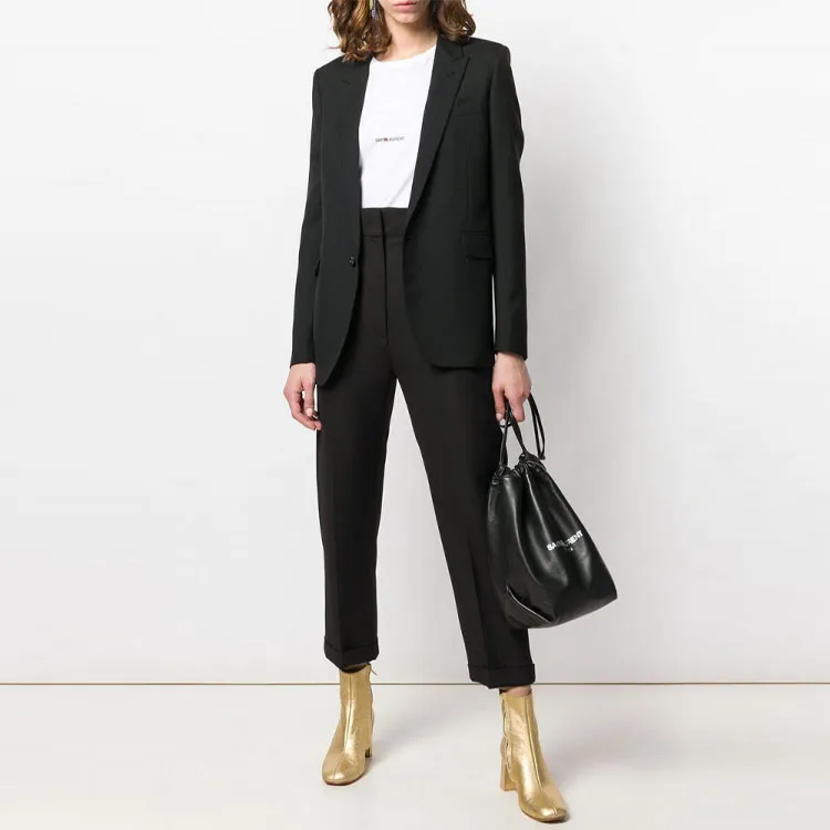 SAINT LAURENT Wool Blazer-2