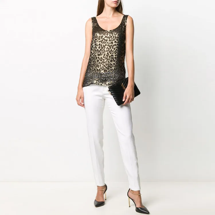 SAINT LAURENT Tailored Tuxedo Pants-2