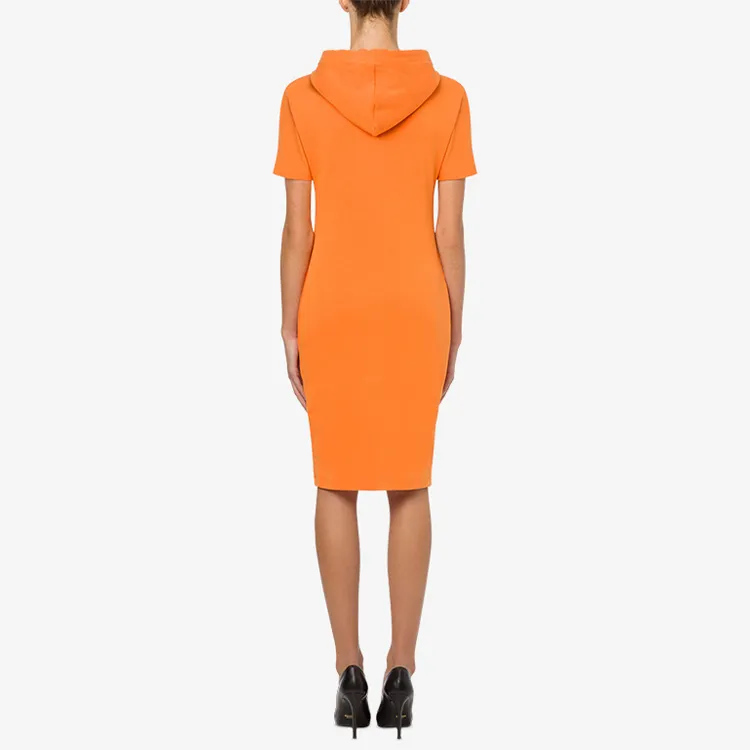 MOSCHINO Short-Sleeved Dresses Women's Orange-2