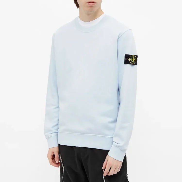STONE ISLAND Sweatshirt Men's Sky Blue-2