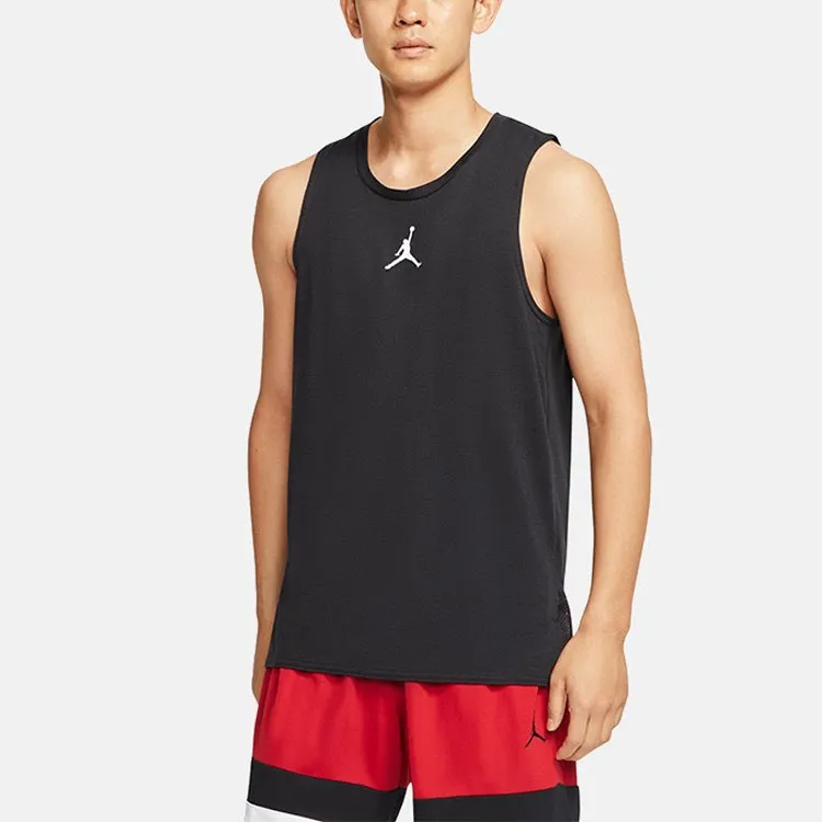 Jordan Dri Fit Basketball Jerseys Men Black-3