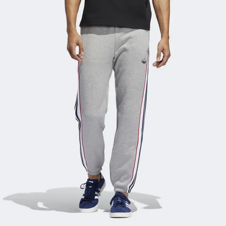 Adidas Originals Knitted Sweatpants Men's Gray-2