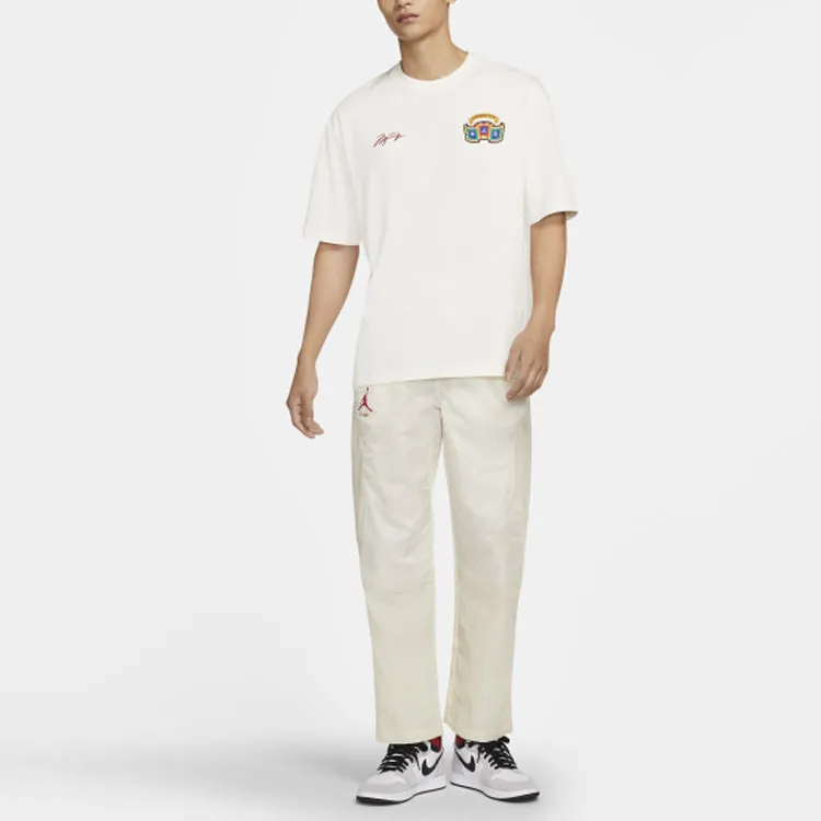 Jordan Set-in Sleeve T-Shirt Men's Sail White-2