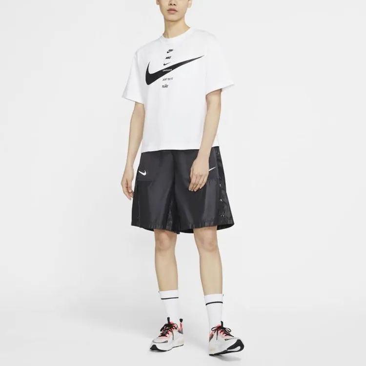 Nike T Shirts Women's White-2