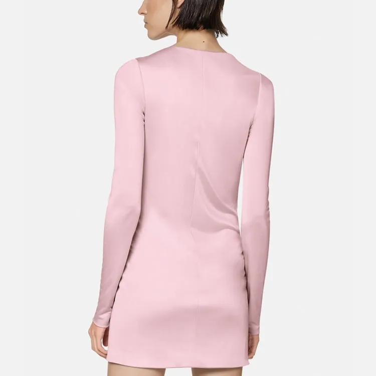 VERSACE Long-Sleeved Dresses Women's Pink-3