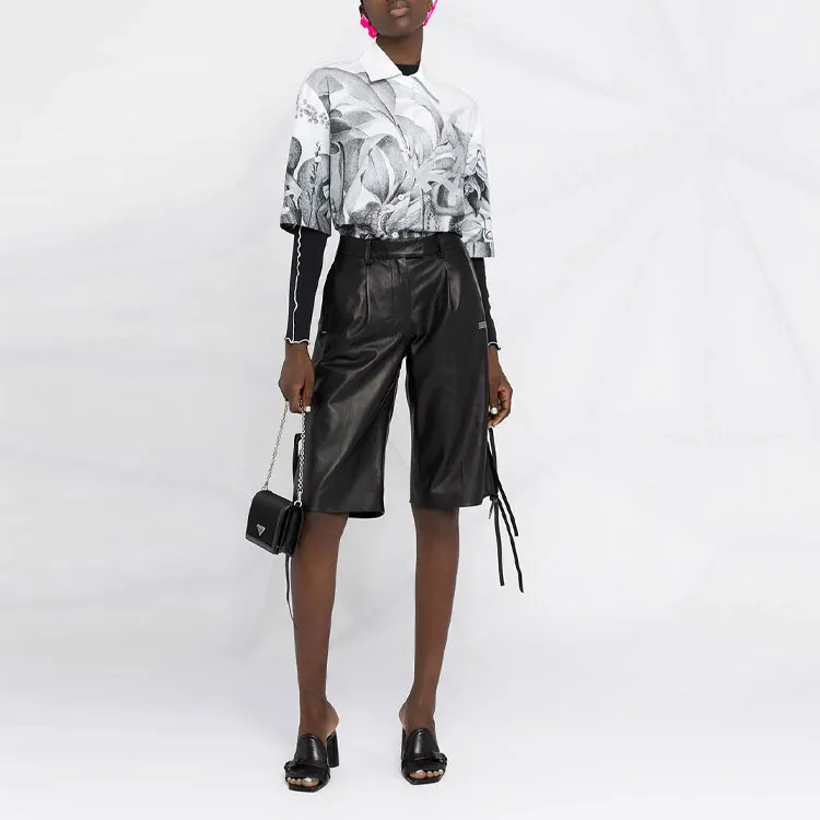 OFF-WHITE SS21 Casual Shorts Women's Black-1