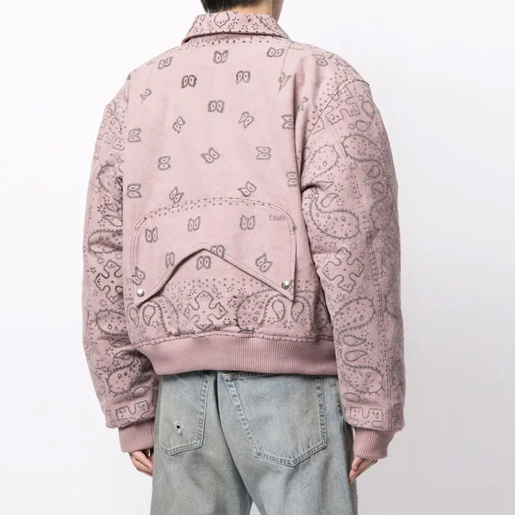 RHUDE Bandana Bomber Jacket-3
