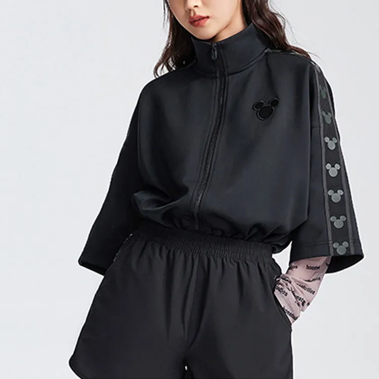 LiNing x Disney Sports Fashion Collection Jacket Unisex Black-2