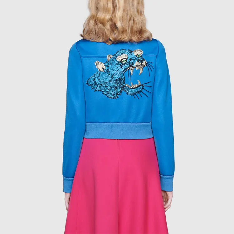 GUCCI Tiger Embroidered Jacket-2