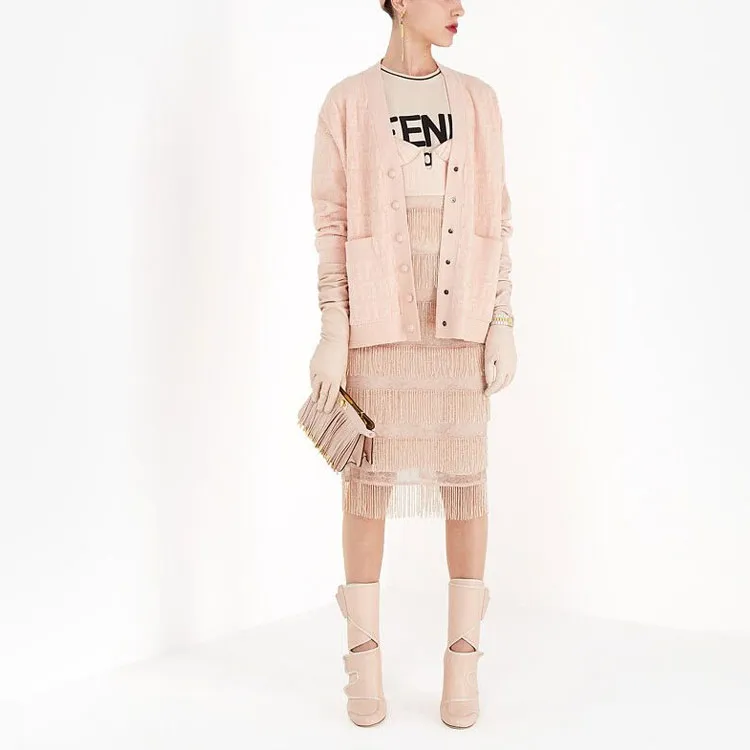 FENDI T-Shirts Women's Pink-2