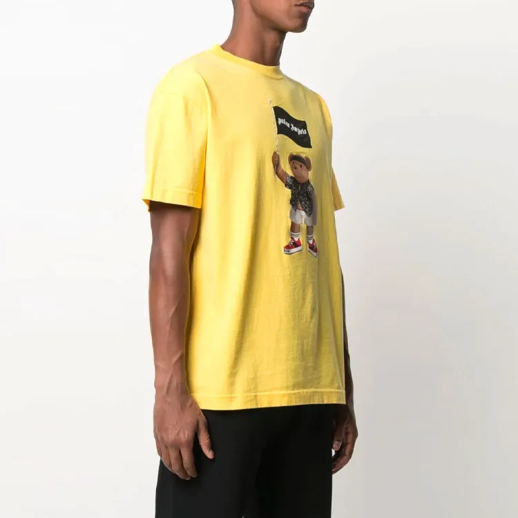 PALM ANGELS Pirate Teddy Bear T shirt-3