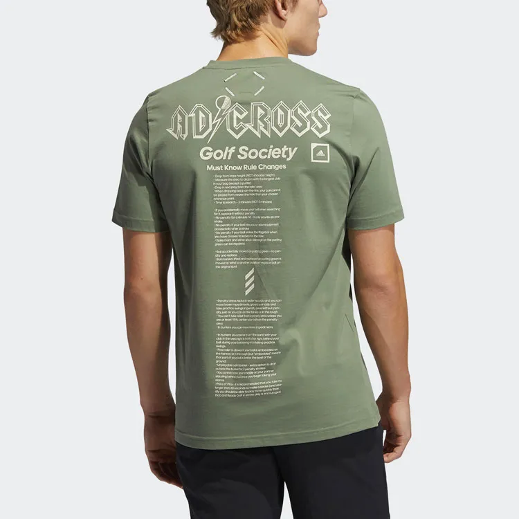 Adidas T Shirts Men Green-2