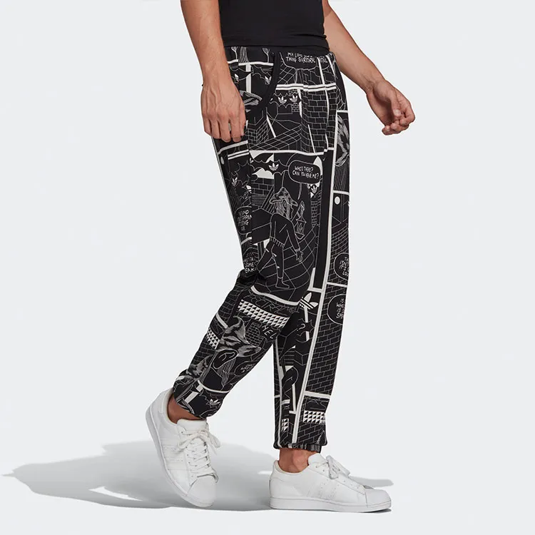 Adidas Originals Knitted Sweatpants Men's Black-1
