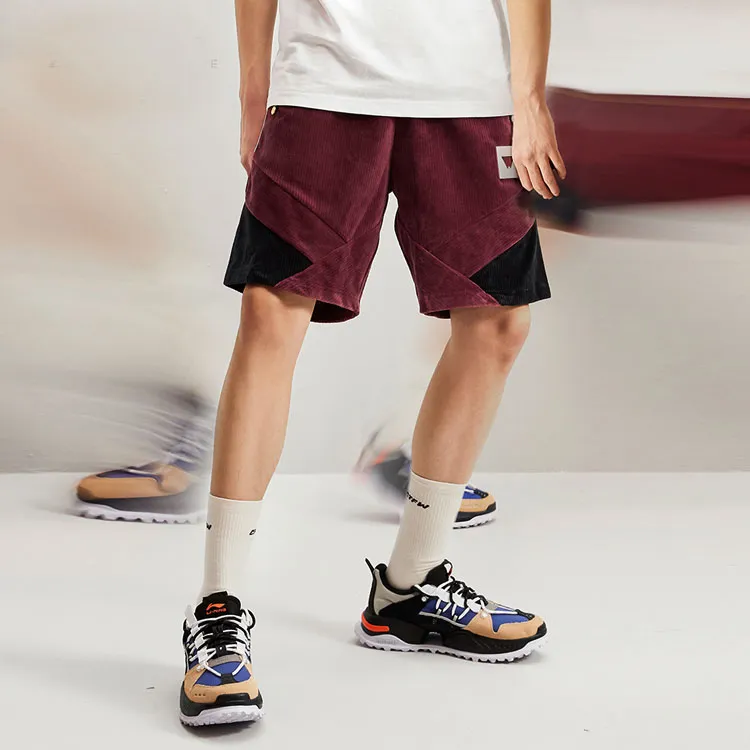 LiNing Casual Shorts Men's Truffle Red-2