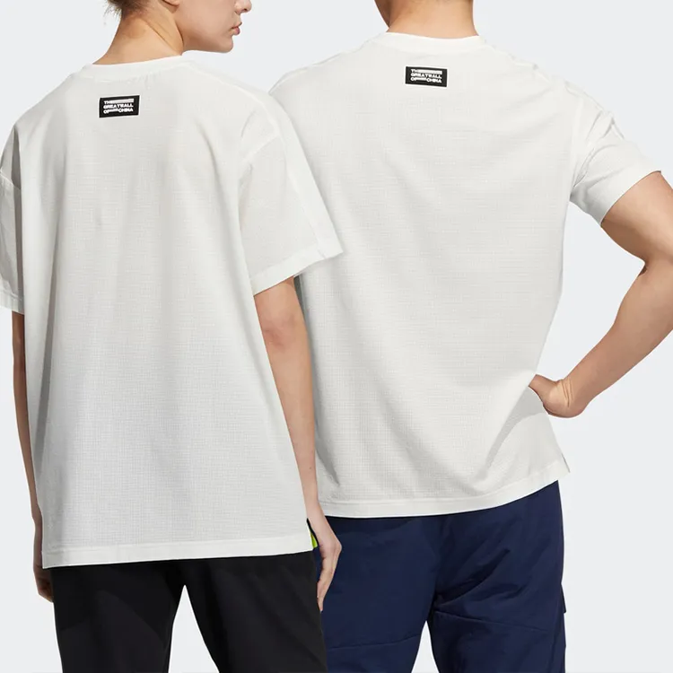 Adidas T Shirt Unisex Bright White-2