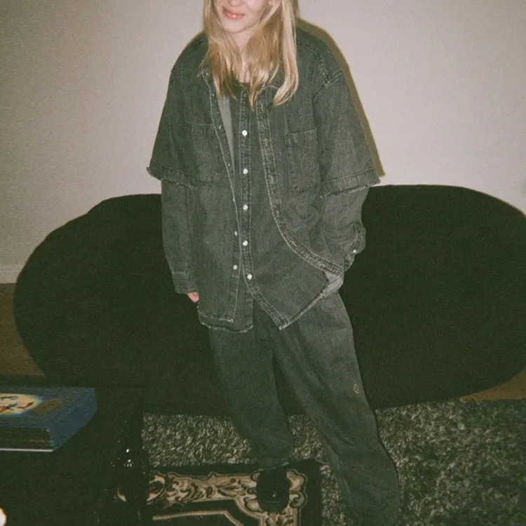 Drew House Lightweight Denim Ss Shirt-2