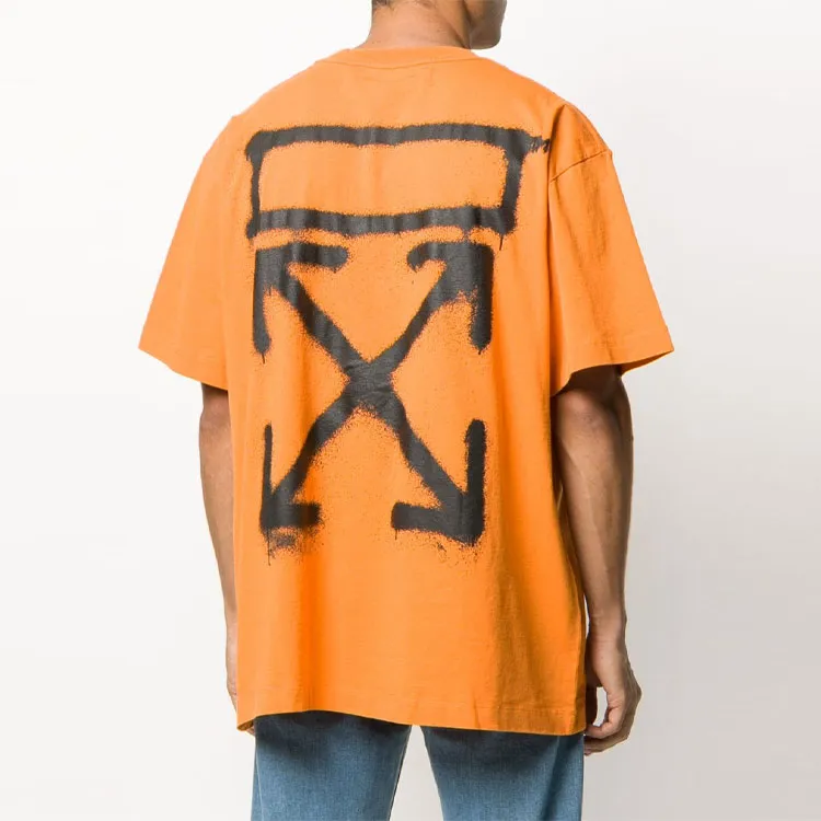 OFF WHITE SS20 T Shirt Men's Orange-1